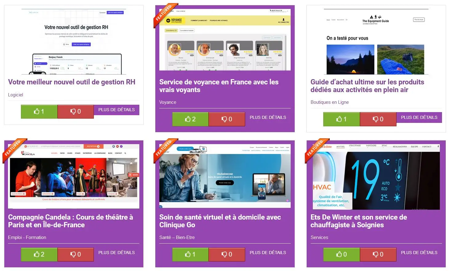 Aperçu de annuaire.swcf.fr