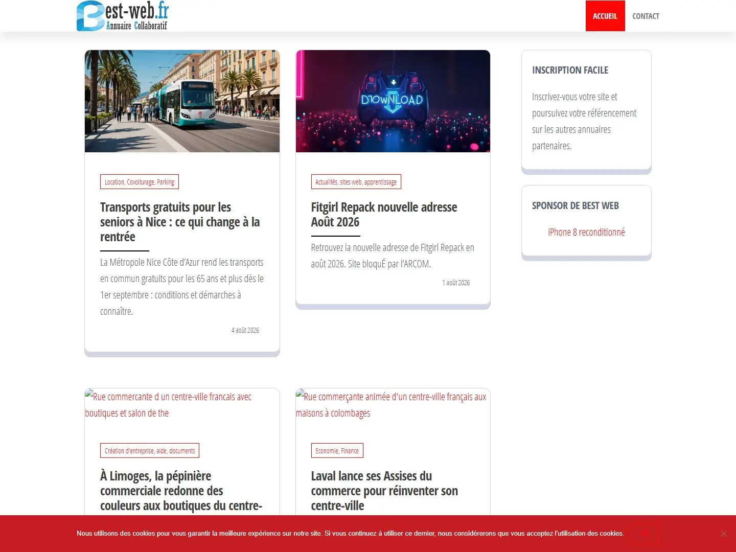 Aperçu de best-web.fr