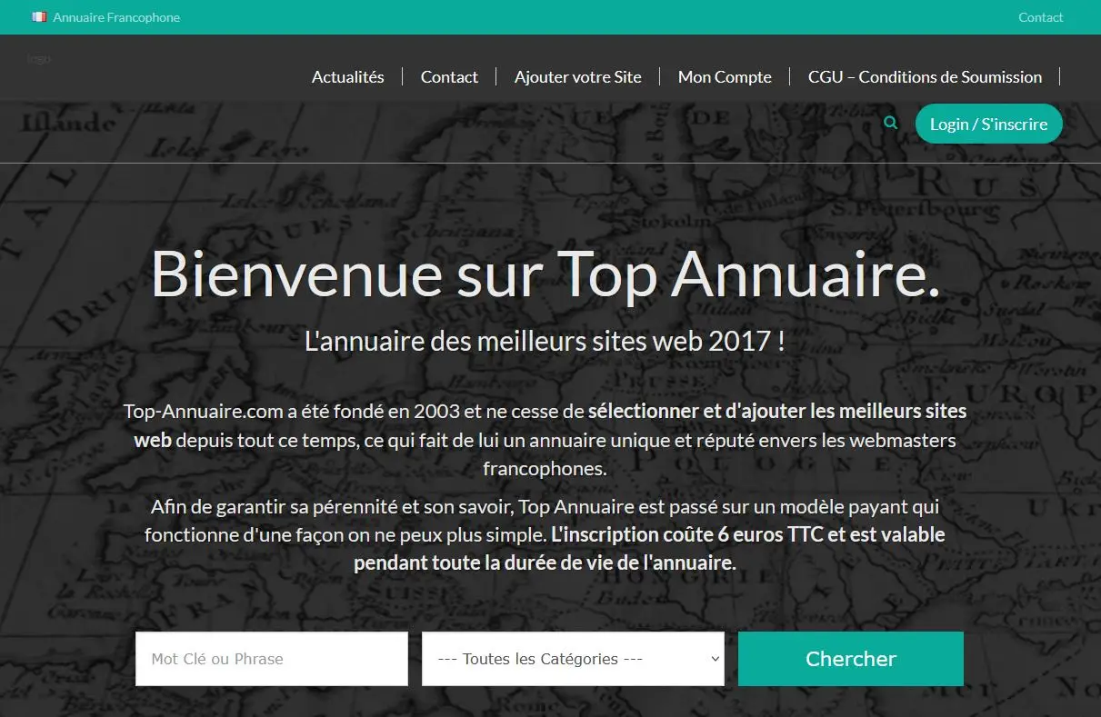 Aperçu de top-annuaire.com