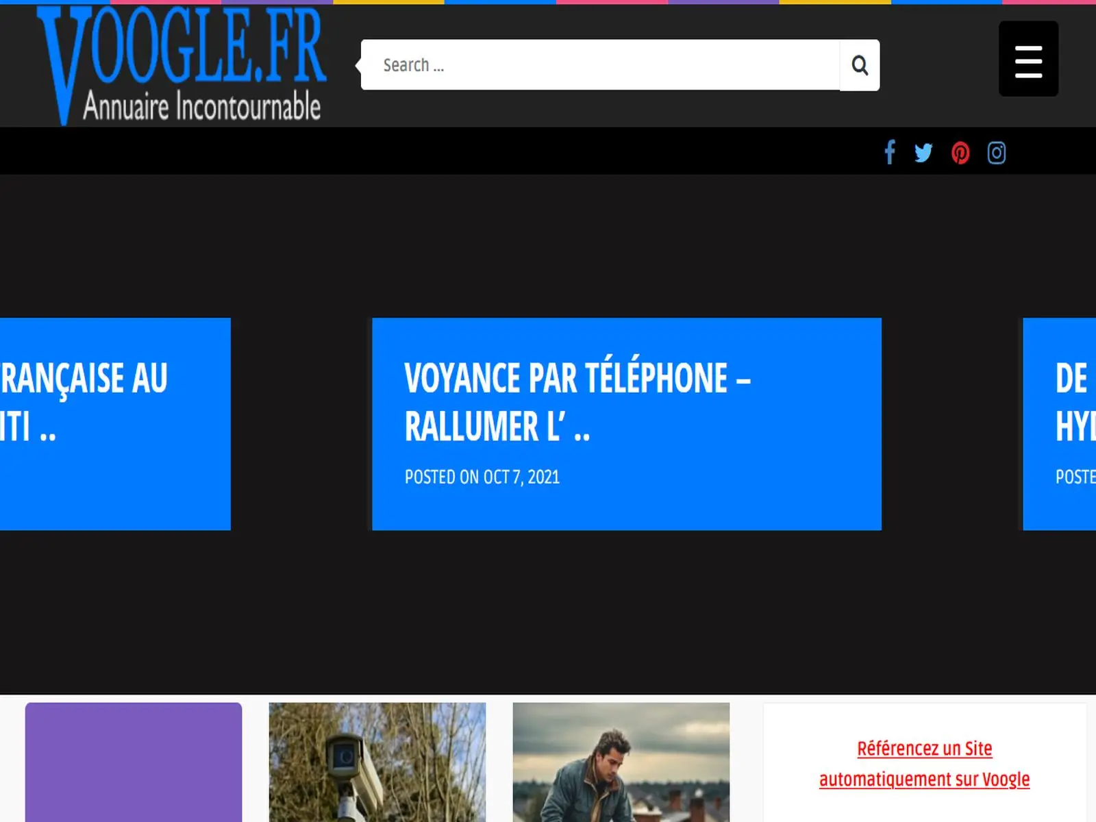 Aperçu de voogle.fr